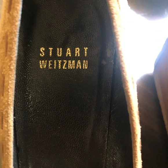 Stuart Weitzman Brown suede wedges - Picture 7 of 9